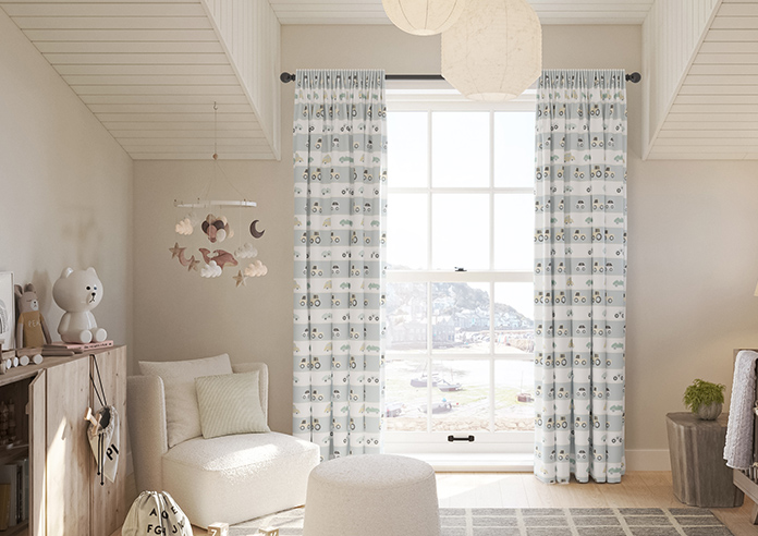 Brum Brum, Journey - Made to Measure Curtains - Image 3